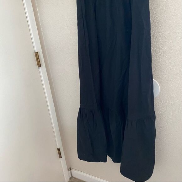 Universal Thread Flutter Cap Sleeve Maxi A-Line Dress boho cotton tiered M NEW - Picture 5 of 13